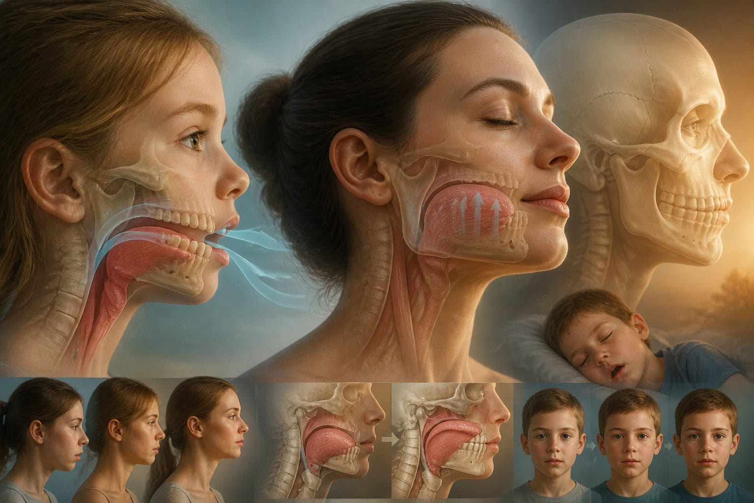 When the Bones of the Face Call for Help: How Breath and Tongue Movement Shape Our Face and Health